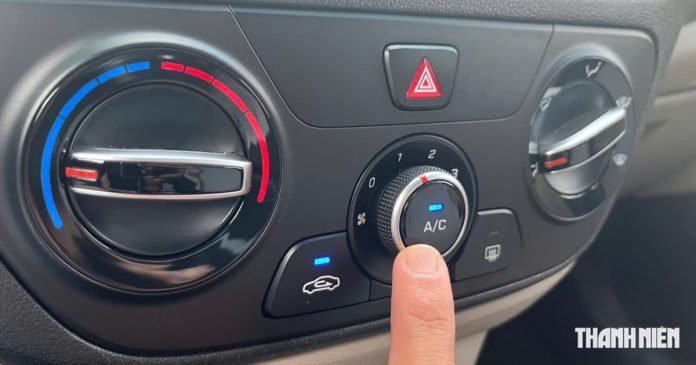 Cách sử dụng điều hòa ô tô phù hợp khi