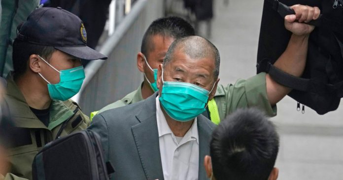 Trùm truyền thông Hồng Kông Jimmy Lai lãnh án 20