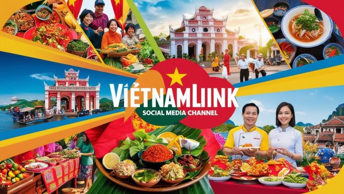 hay giup toi thiet ke mot hinh anh cho kenh truyen thong vietnamlink, day la kenh truyen thong mang xa hoi ve du lich van hoa am thuc (5)