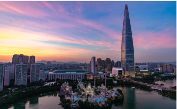 Seoul Sky / Lotte World / Hồ Seokchonhosu